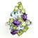 Natural Multi Gemstone Ring - 2