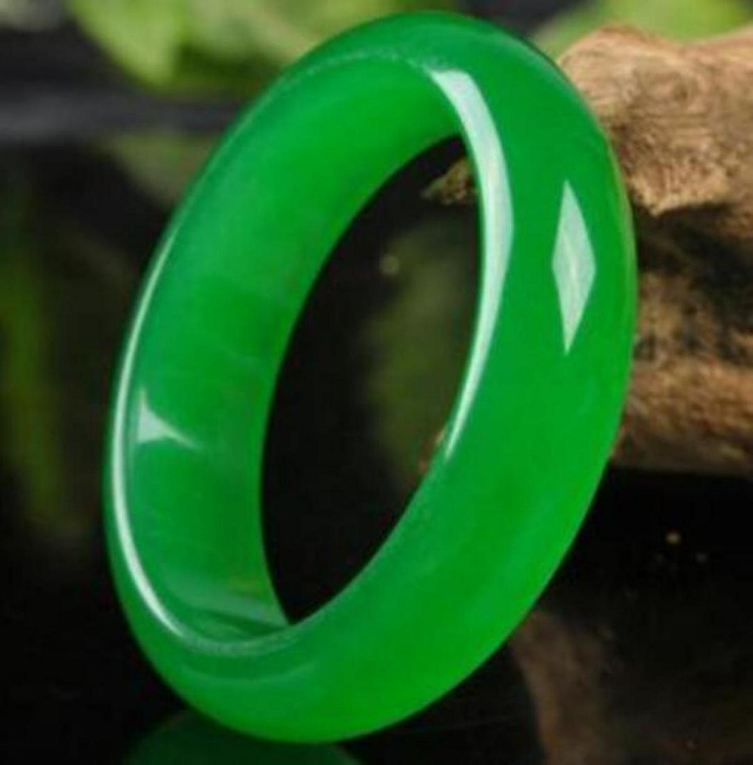 Chinese Green Jade Bangle (1 of 1)
