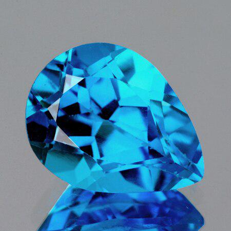 Natural AAA Swiss Blue Topaz {Flawless-VVS1} (1 of 1)