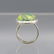 NATURAL 14.5 CT GREEN TURQUOISE COPPER RING - 3