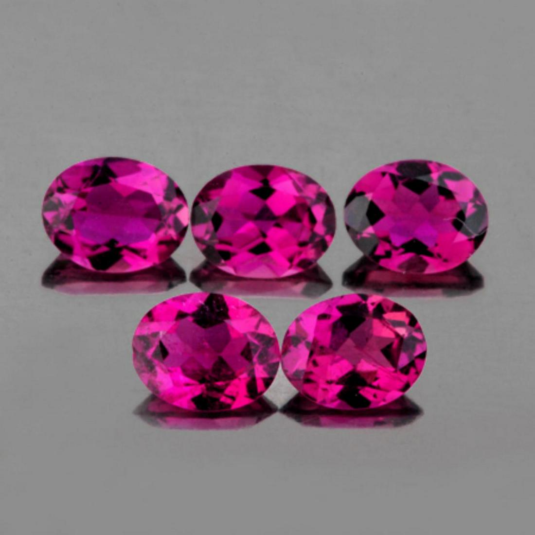 Natural Intense Pink Tourmaline 5x4 MM {Flawless-VVS1} (1 of 1)