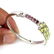 Natural Green Peridot Rhodolite Garnet 74.86 Cts Bangle - 3