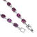 NATURAL AAA PURPLE PINK RHODOLITE GARNET Bracelet - 3