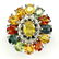 Natural Fancy Sapphire Sterling Silver 45 carats Ring - 2