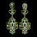Natural Tsavorite Garnet Fashion Earrings