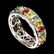 Natural Fancy Color Sapphire Ring - 2