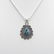 GORGEOUS 3.25 CT NATURAL BLUE TURQUOISE PENDANT - 2