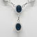 Lovely 4 Piece Blue Sapphire Jewelry Set - 7