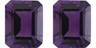 Emerald Cut Amethyst Pair 20.01 Carats - VVS