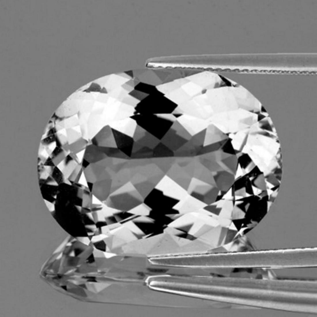 NATURAL COLORLESS WHITE TOPAZ 15x12 MM - FL (1 of 1)