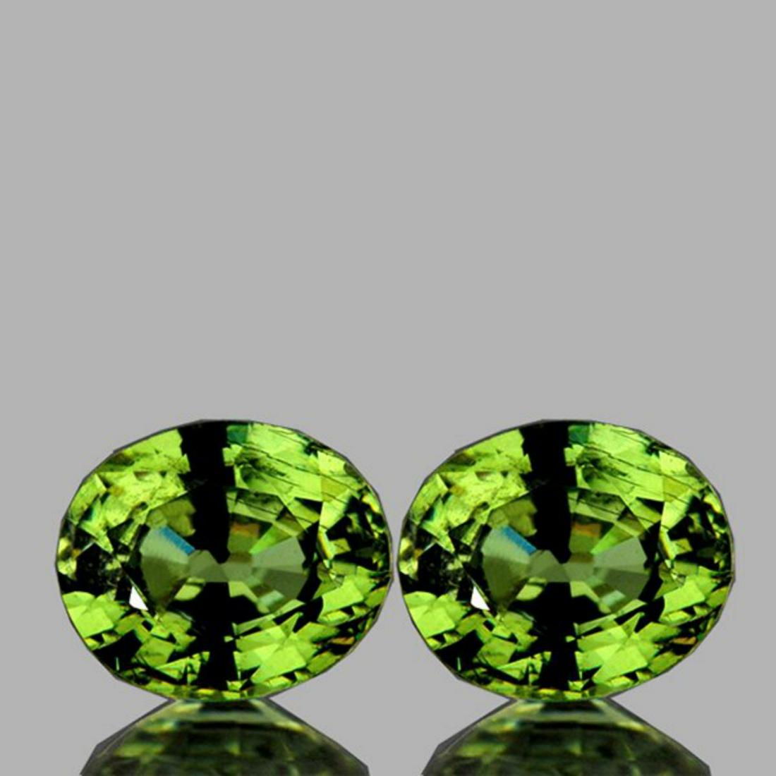 Natural AAA Fire Premium Green Demantoid Pair - FL (1 of 1)