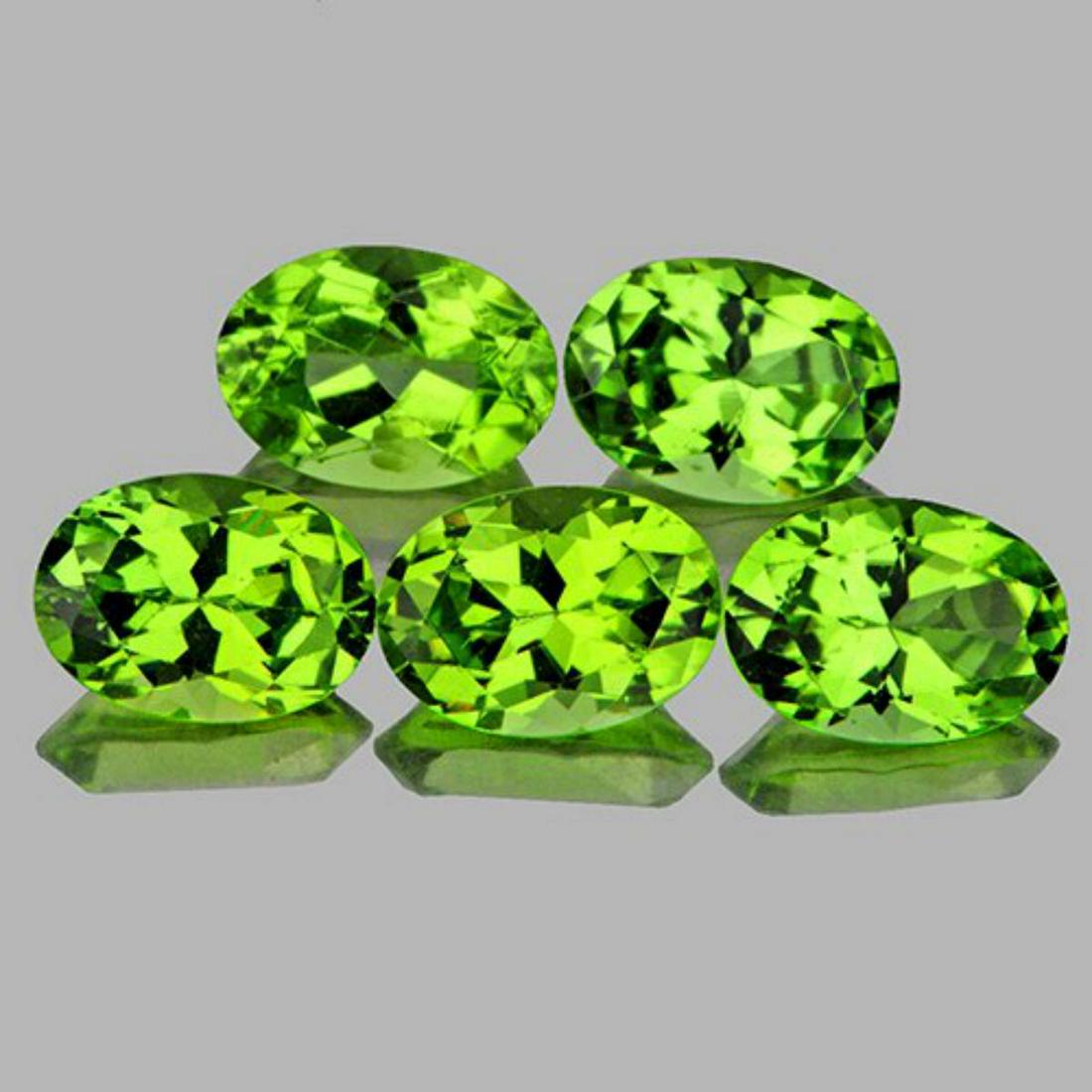 Natural AAA Green Peridot 7x5 MM{Flawless-VVS1} (1 of 1)