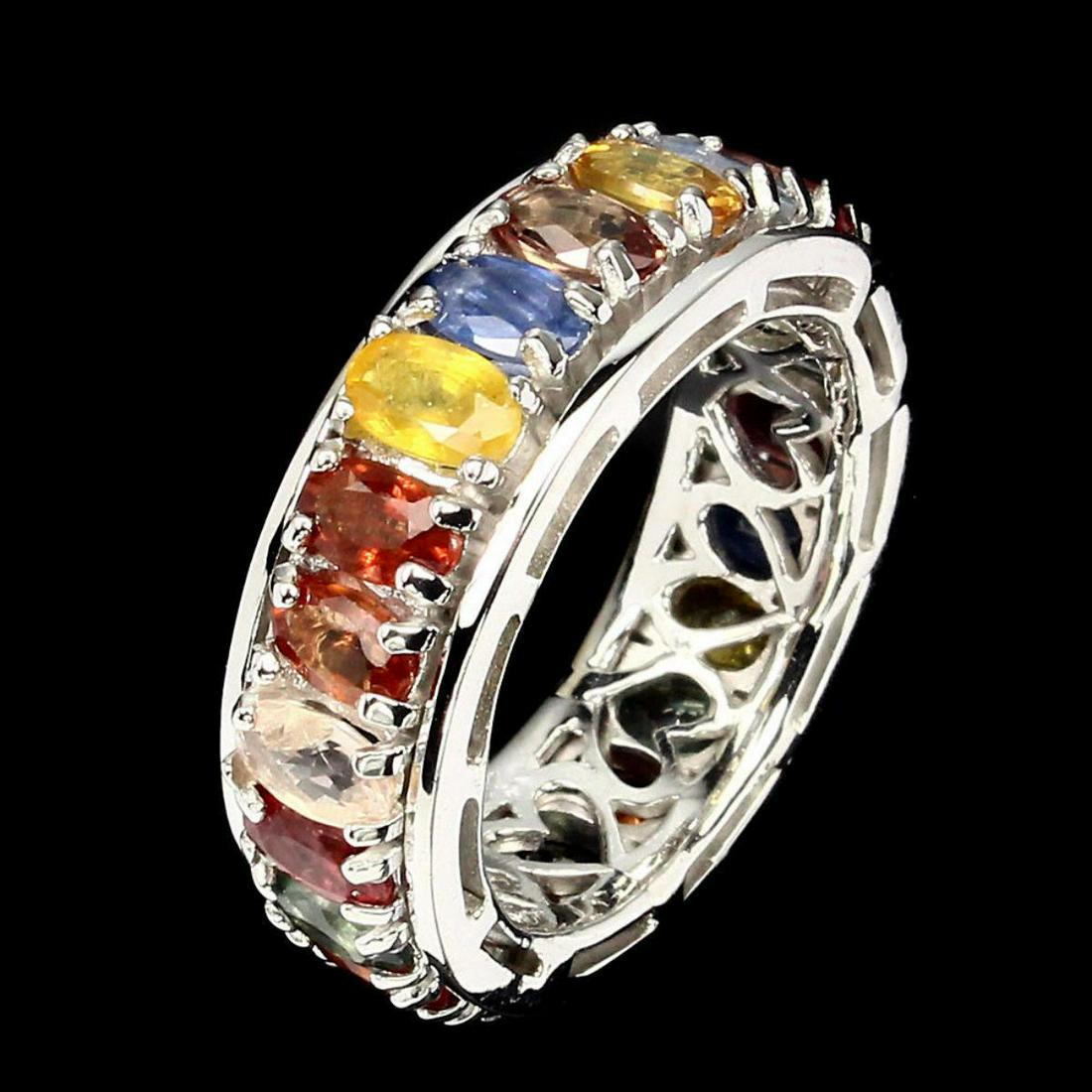 Natural Fancy Colors Sapphire Ring (1 of 1)