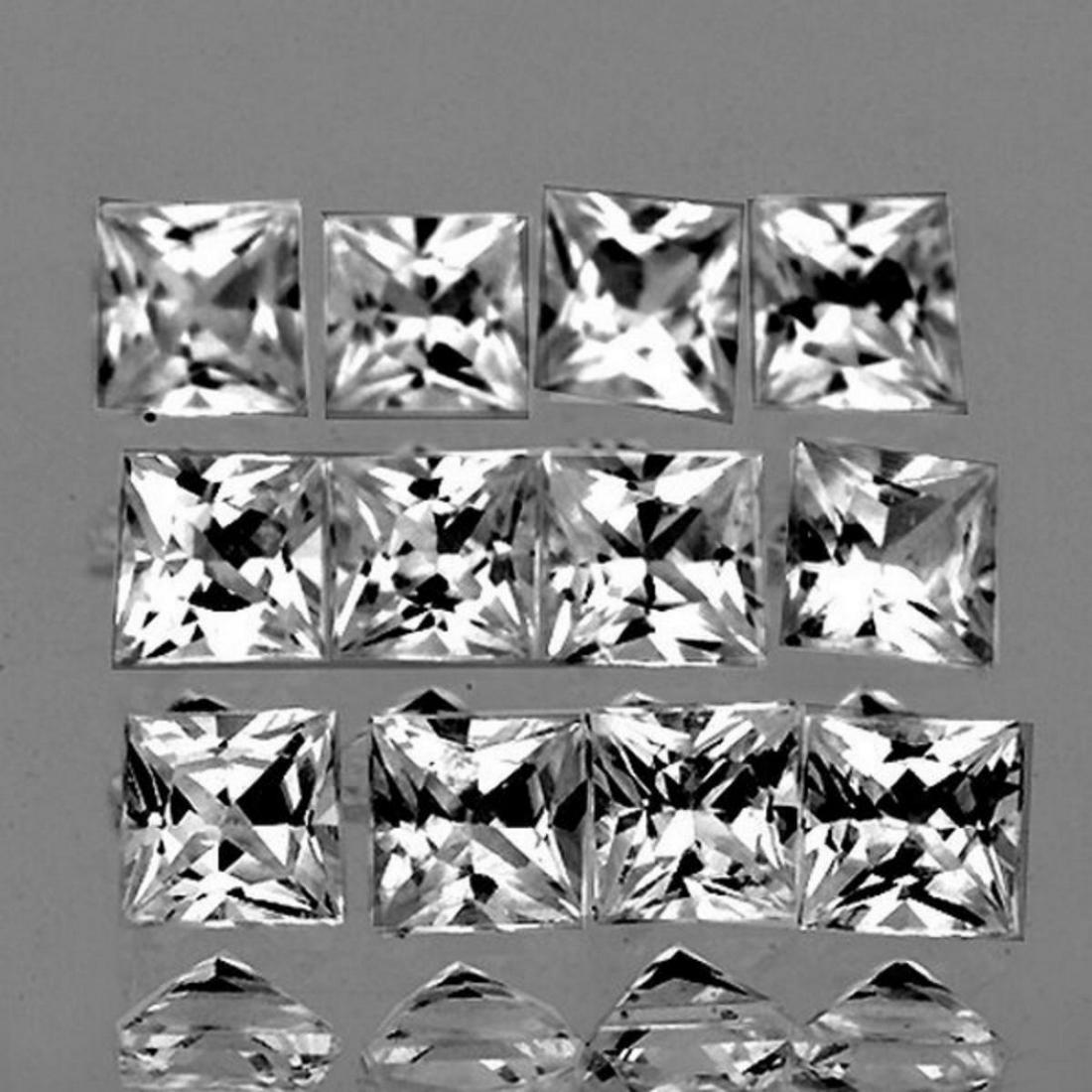 NATURAL WHITE SAPPHIRE 12 Pcs [FLAWLESS-VVS] (1 of 1)