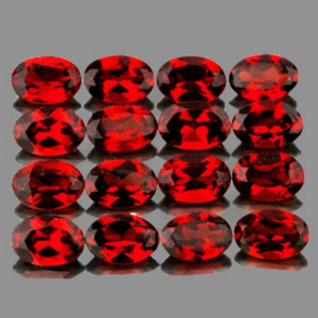 Natural AAA Fire Red Mozambique 16 Pcs - Flawless (1 of 1)