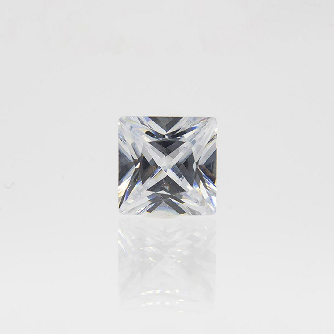 SPARKLING 14 CT FANCY SQUARE CUT DIAMOND (1 of 4)