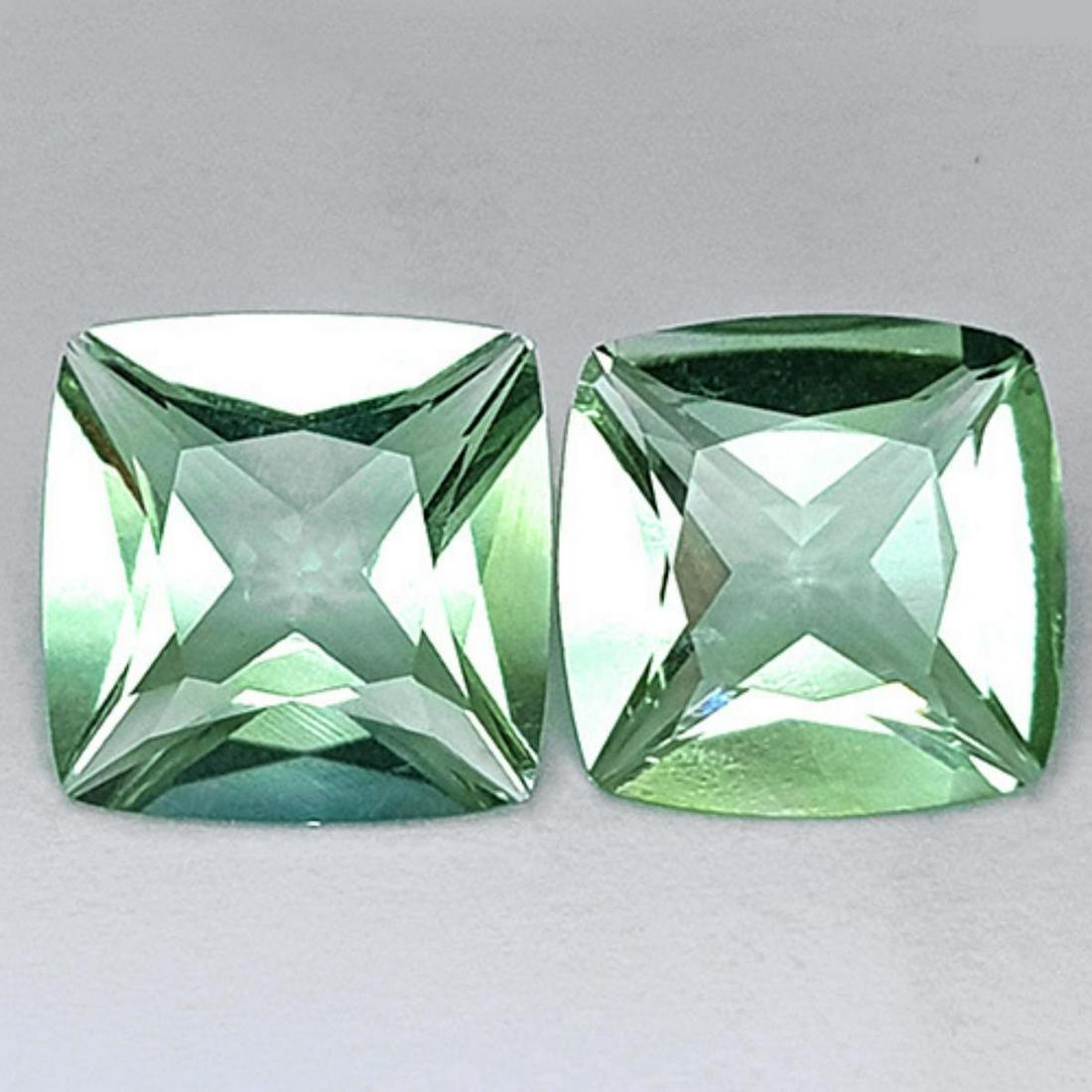 Natural Princess Green Amethyst Pair 14 MM - FL (1 of 3)