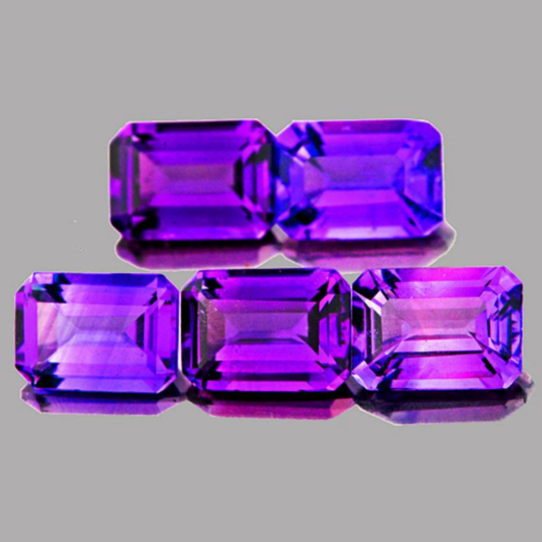 Amethyst 10 x 8 MM (5 Pcs)- VVS (1 of 1)
