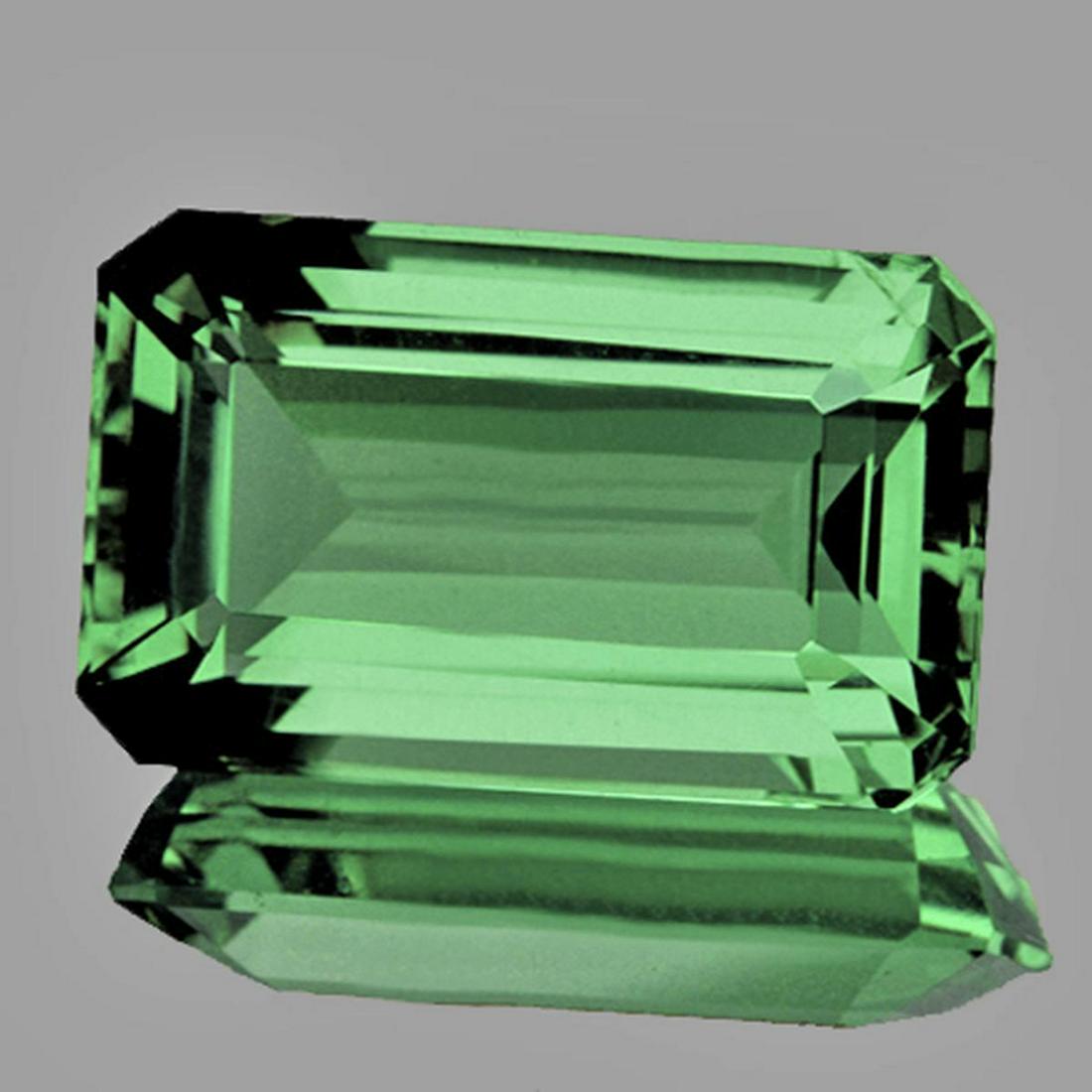 Natural Paraiba Green Fluorite 60.28 Cts{Flawless-VVS1} (1 of 2)