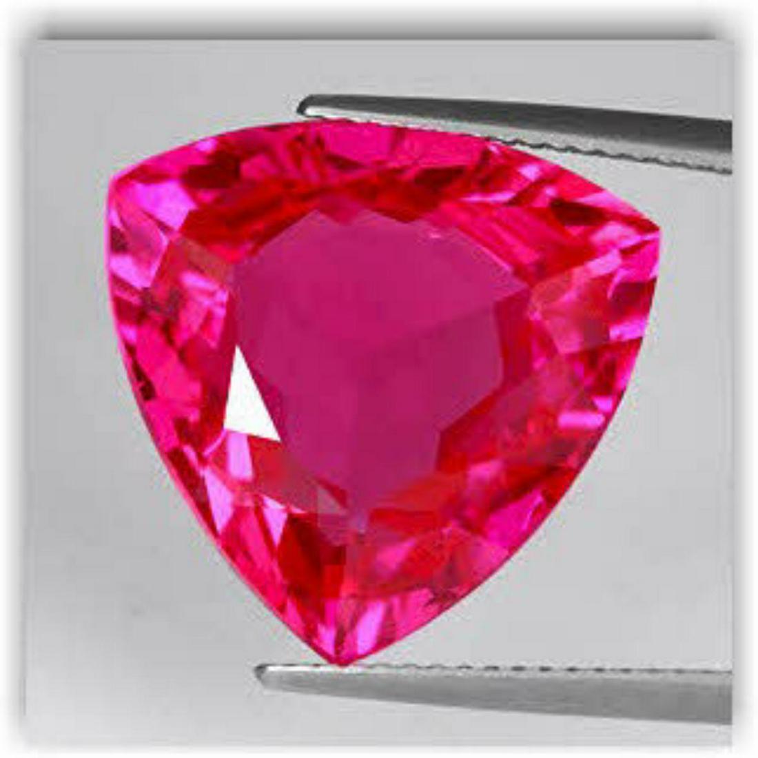 Natural Trillion Red Topaz 20.60 Carats - VVS (1 of 1)