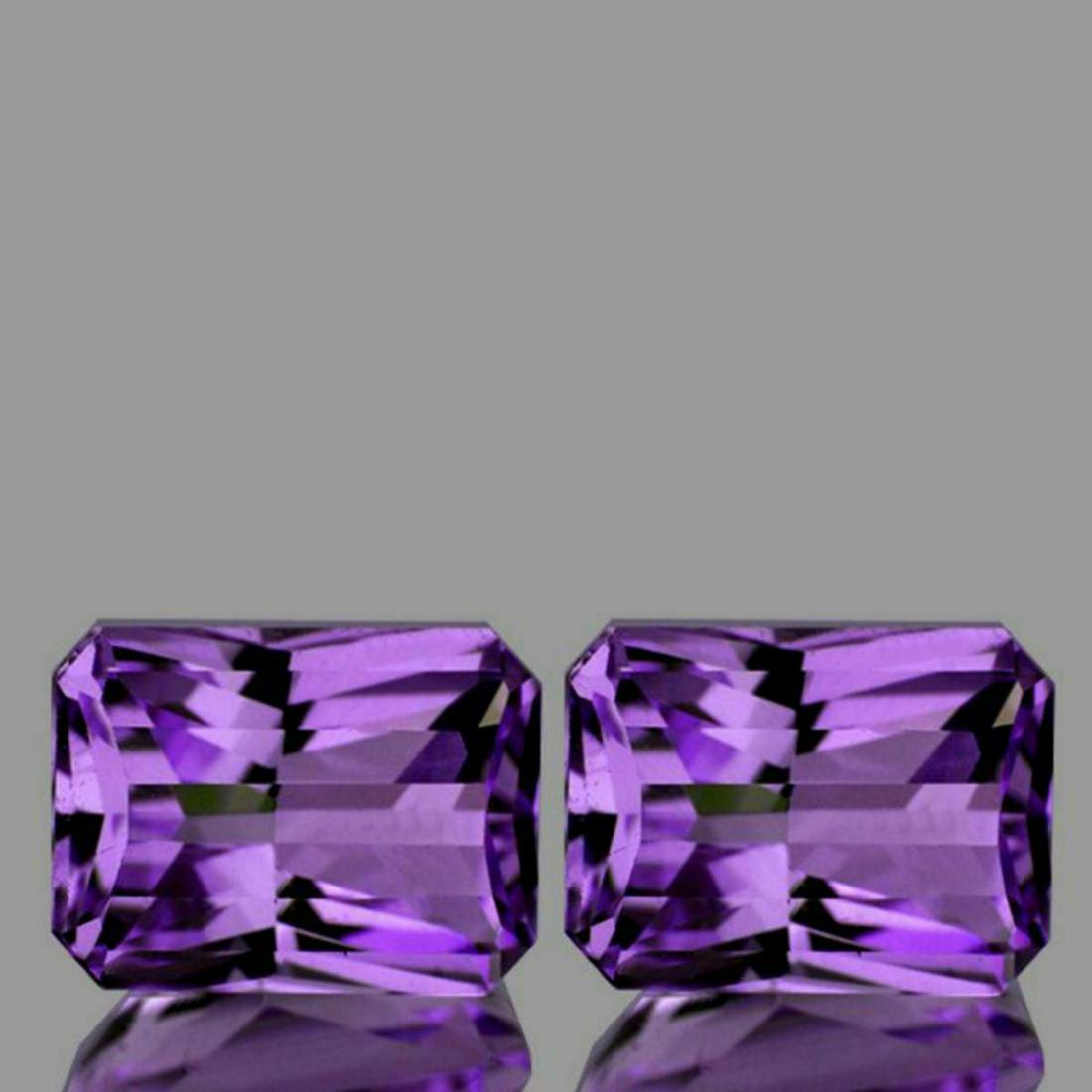Natural AAA Purple Amethyst Pair{Flawless-VVS1} (1 of 1)