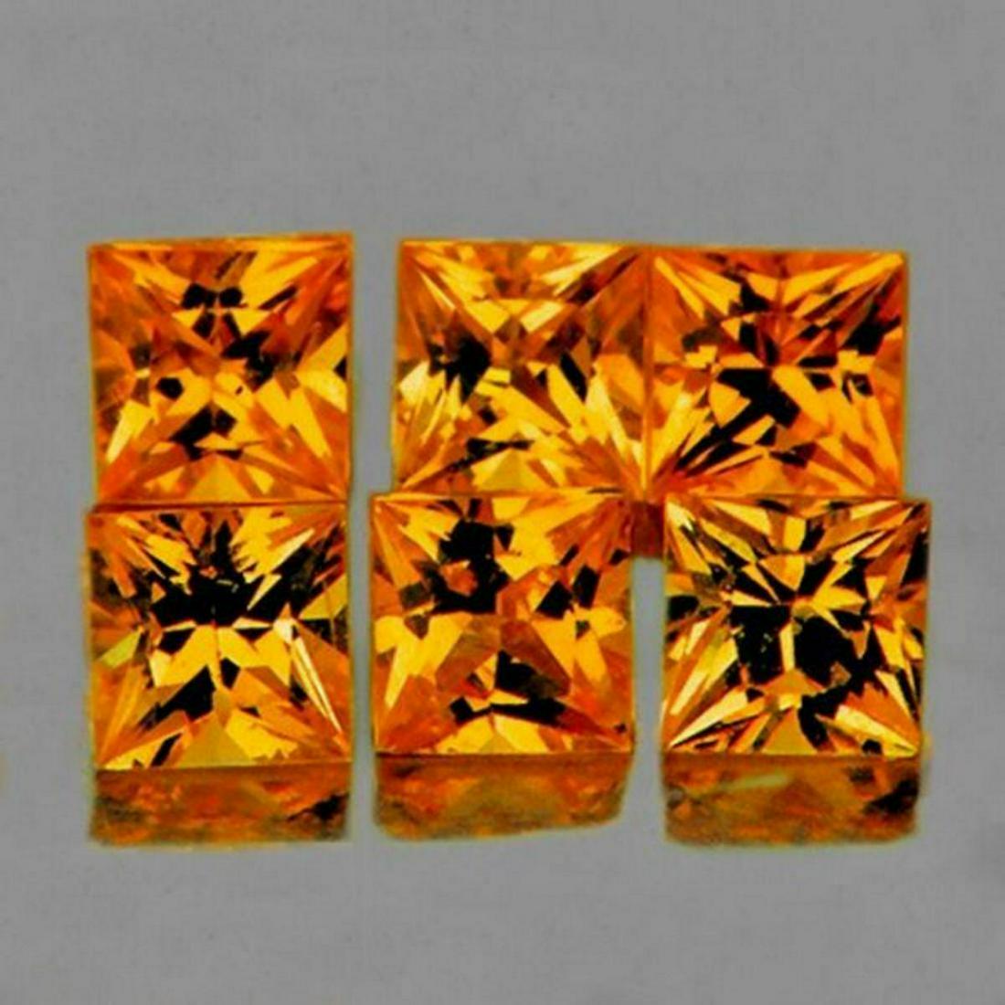 Natural Golden Yellow Sapphire 6 Pcs [Flawless-VVS] (1 of 1)