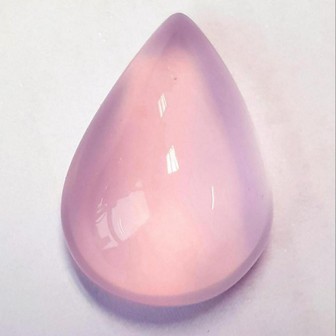Natural Pastel Pink Rose Quartz 31.15 Ct {Flawless-VVS} (1 of 1)