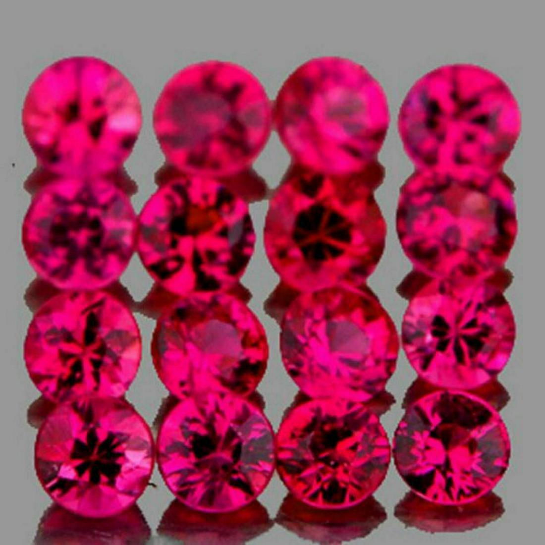 Natural Red Burma Ruby 35 Pcs - Untreated (1 of 1)