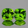 Natural Best AAA Green Peridot Pair {Flawless-VVS}