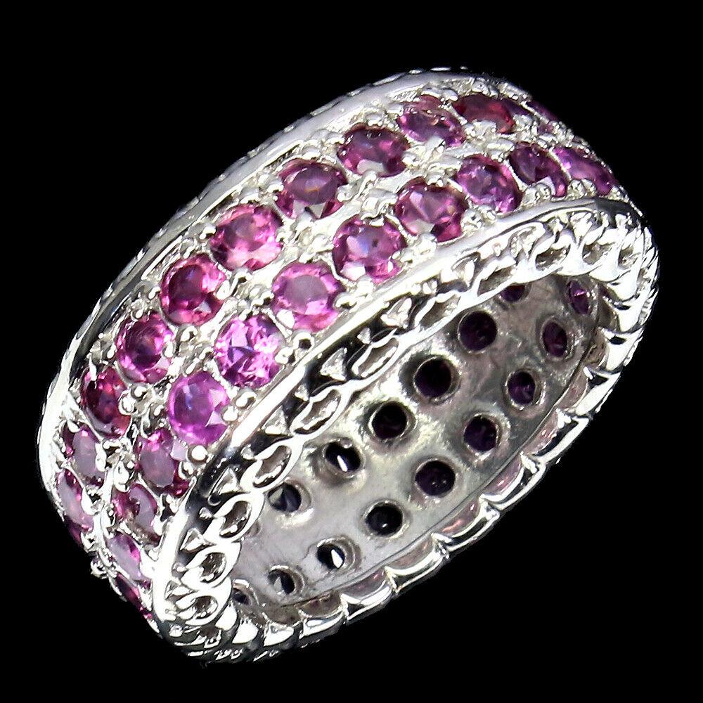 Natural Unheated Rhodolite Garnet Ring (1 of 1)