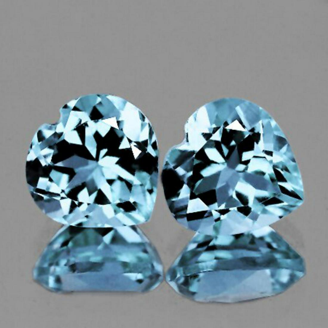 Natural Santa Maria Aquamarine Pair{Flawless-VVS} (1 of 1)