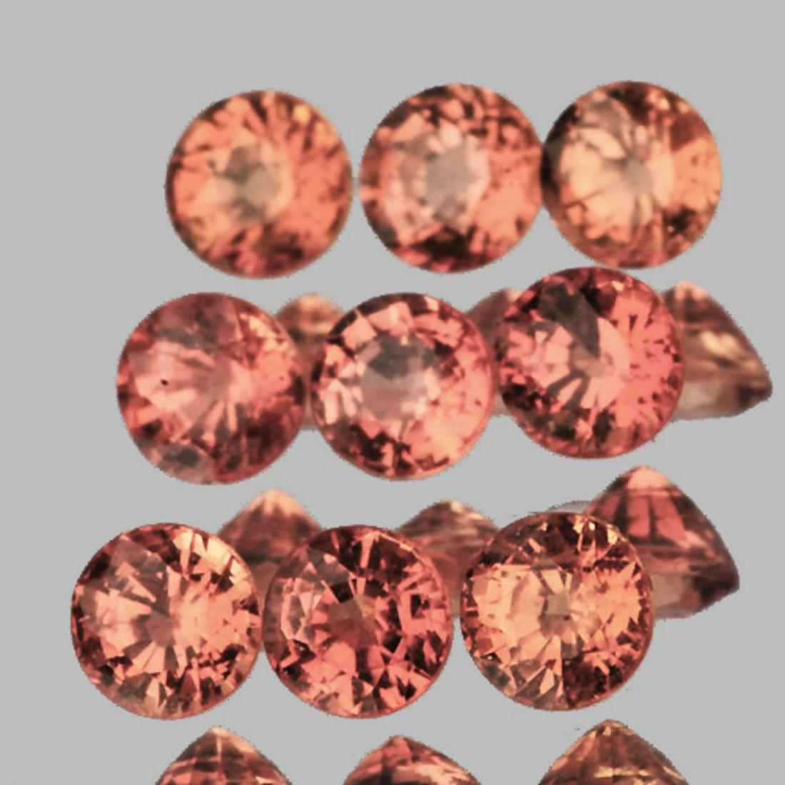 Natural Mix Orange Burma Spinel 9 Pcs{Flawless-VVS1}: Natural Spinel; WEIGHT : 1.39 cts; SHAPE : Round; SIZE ( L x W x D ) : 3.00 mm; QUANTITY : 9 pieces (Perfect Matched Set) COLOR : Mix Orange; CLARITY : Flawless-VVS1; ORIGIN : Mogok, Burma; HARDNESS :