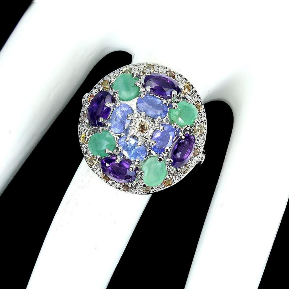 Natural Colombian Emerald Ring (1 of 1)