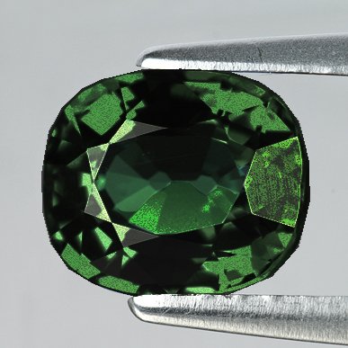 Natural Forest Green Sapphire {Flawless-VVS}: Natural Green Sapphire; WEIGHT : 1.33 cts; SHAPE : Oval; SIZE ( L x W x D ) : 7.00 x 5.77 x 3.55 mm; QUANTITY : 1 piece; COLOR : Forest Green; CLARITY : Flawless-VVS; ORIGIN : Australia; HARDNESS : 9;