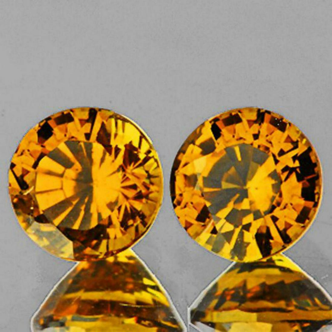 Natural Golden Yellow Mali Garnet Pair{Flawless-VVS1} (1 of 1)