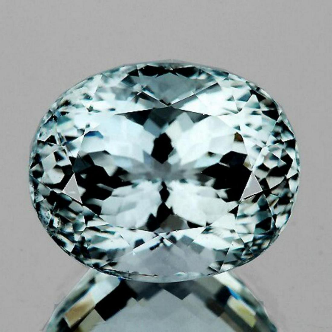 Natural Sky Blue Aquamarine 5.21Cts {Flawless-VVS} (1 of 1)