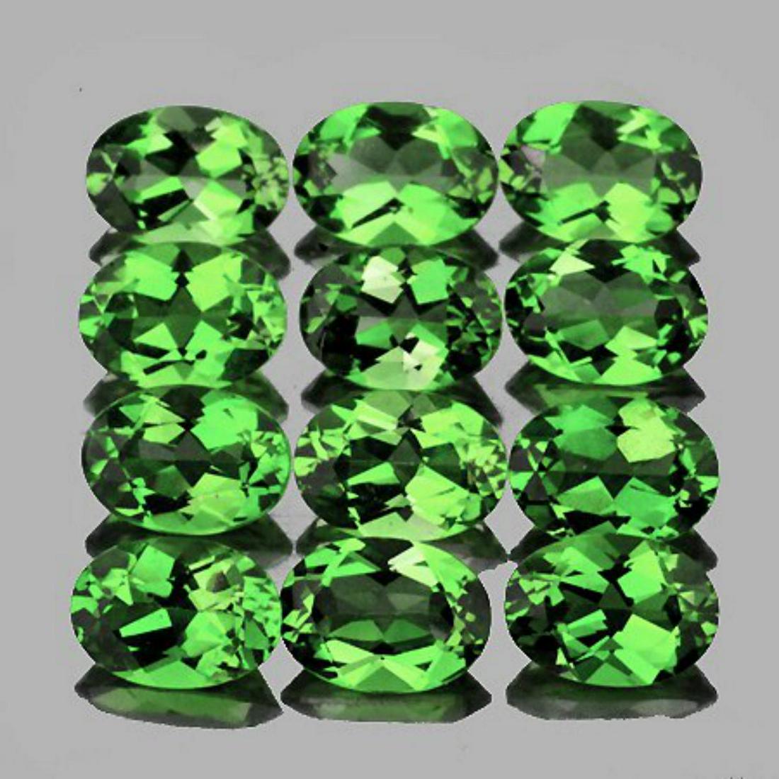 Natural Chrome Green Apatite 12 Pcs (Flawless-VVS) (1 of 1)
