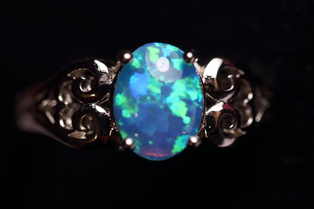 Stunning Natural Opal Ring (1 of 1)