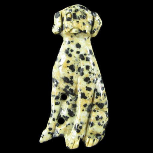 Natural Petrified Coral Hand Carved Bead (1 of 1)