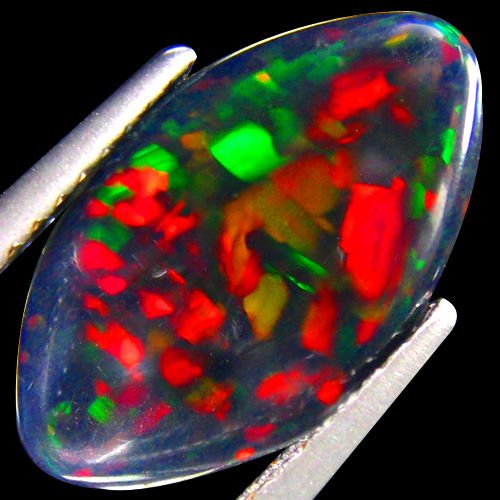 Natural Harlequin Black Opal 2.25 carats (1 of 1)