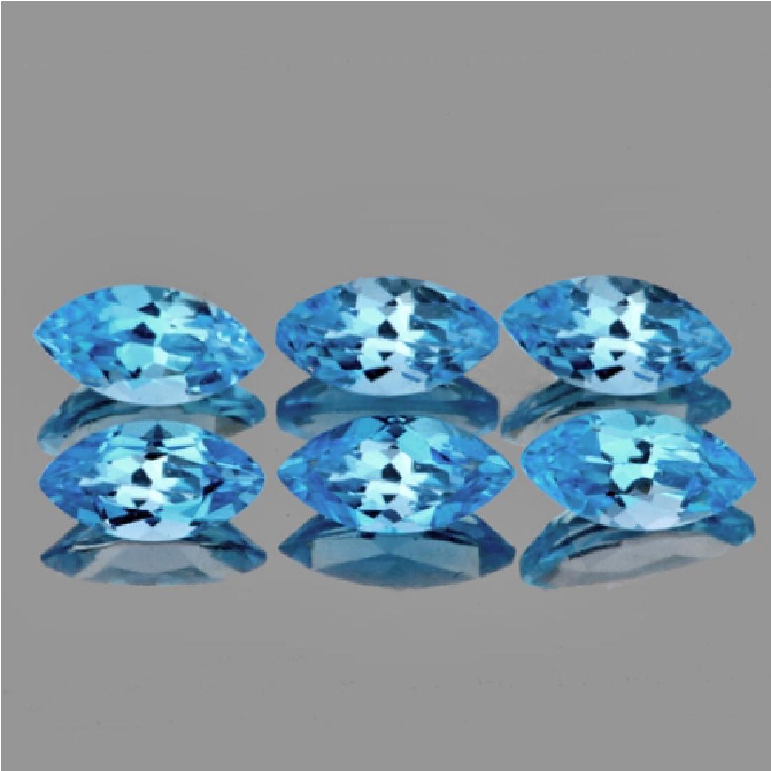 Natural Sky Blue Aquamarine 6 x 3 - Flawless (1 of 1)