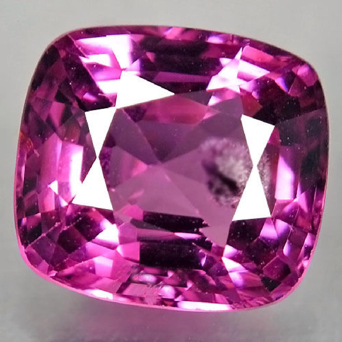 Natural Pink Cushion Spinel 2.65 Carats (1 of 1)