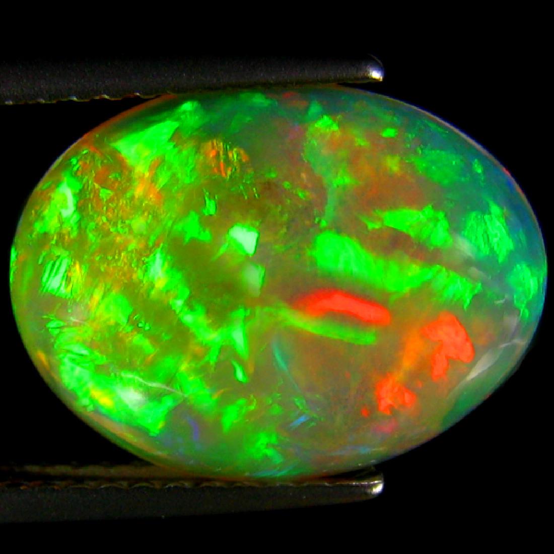 Natural Multi Color Rainbow Welo Opal 4.35 Carats (1 of 1)