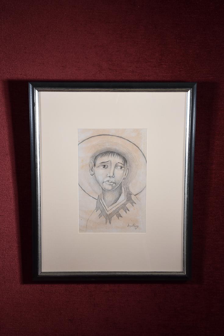 Diego Rivera (1886 - 1957) rare pencil on paper (1 of 2)