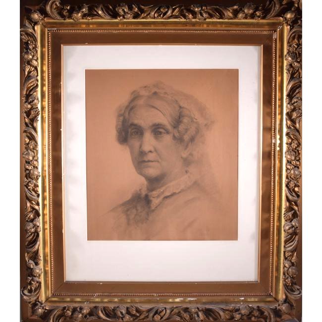 Thomas EAKINS (1844-1916) Drawing: 15 x 17 inches. Perfect. Drawing. 19th Century