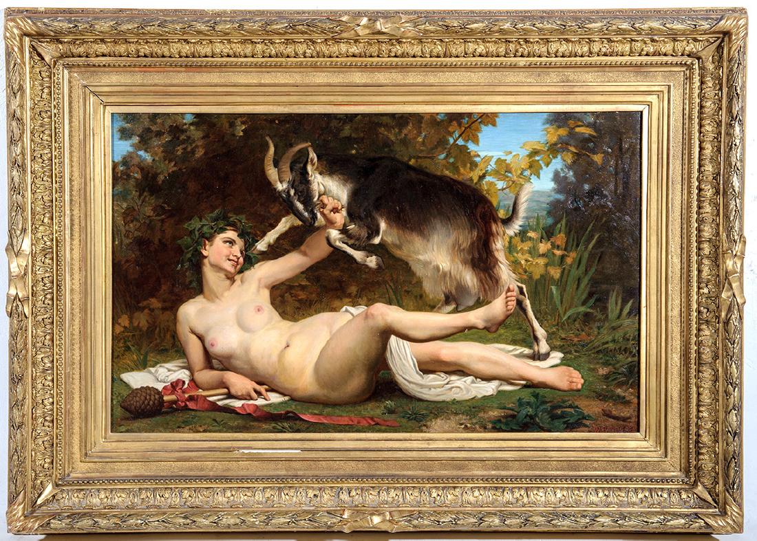 William Adolphe BOUGUEREAU (1825-1905) - Bacchante (1 of 9)