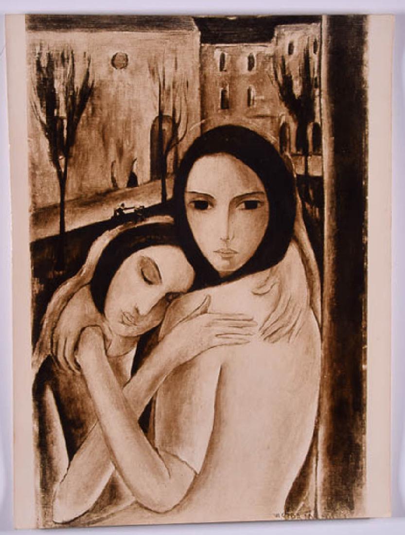 Victor MANUEL (1897 - 1969) - (Two women) (1 of 1)