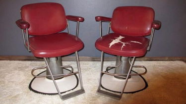 33 30s Pair Belvedere 30 Barber Chairs Dec 03 2016 Haw River Junction Llc In Nc