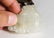 CHINESE QING DYNASTY WHITE JADE CARVED BOY AND CAT - 5