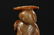 CHINESE SONG DYNASTY JADE CARVED BOY WITH LOTUS - 2